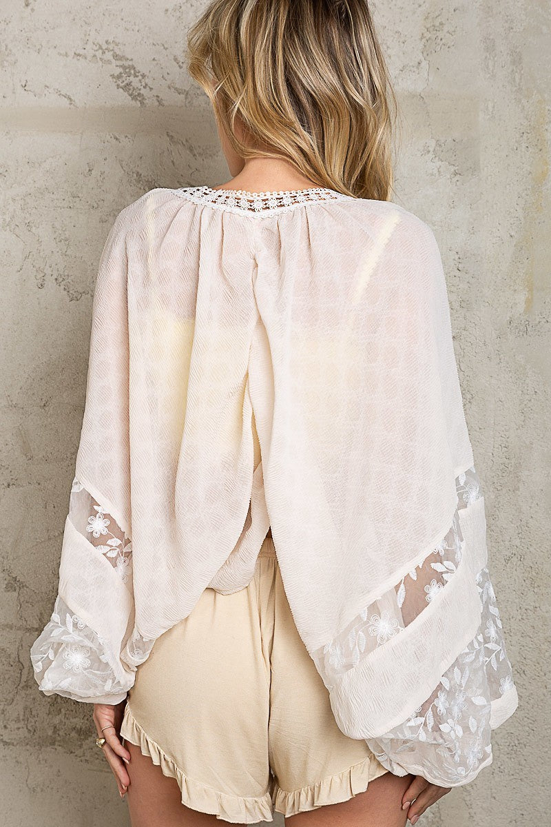 Believe in Peace Cardigan