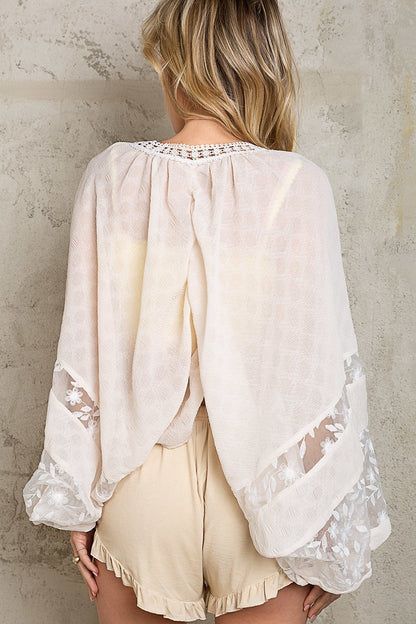 Believe in Peace Cardigan