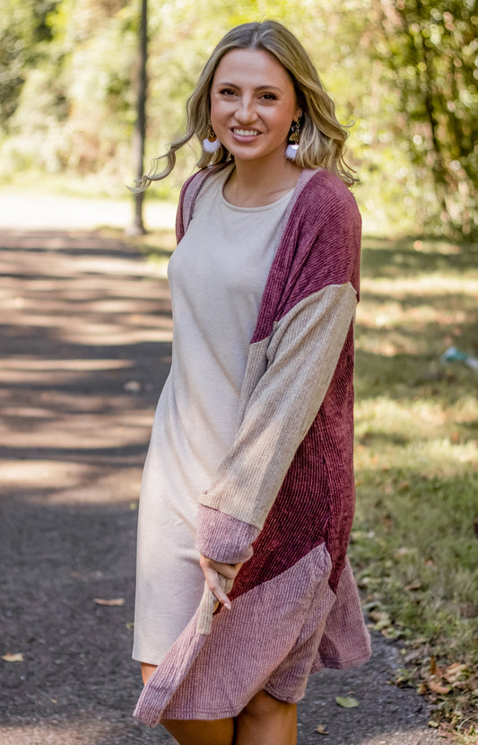 Mixed Berry Cardigan